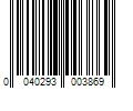 Barcode Image for UPC code 0040293003869