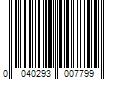 Barcode Image for UPC code 0040293007799