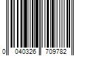 Barcode Image for UPC code 0040326709782