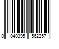 Barcode Image for UPC code 0040395562257