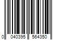 Barcode Image for UPC code 0040395564350