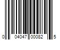 Barcode Image for UPC code 004047000825