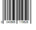 Barcode Image for UPC code 0040565119526