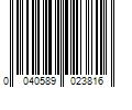 Barcode Image for UPC code 0040589023816