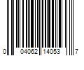 Barcode Image for UPC code 004062140537