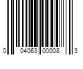 Barcode Image for UPC code 004063000083