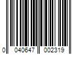 Barcode Image for UPC code 0040647002319