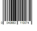 Barcode Image for UPC code 0040663110074