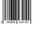 Barcode Image for UPC code 0040688434100