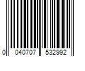 Barcode Image for UPC code 0040707532992