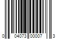 Barcode Image for UPC code 004073000073