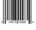 Barcode Image for UPC code 004073009854