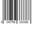 Barcode Image for UPC code 0040758333388