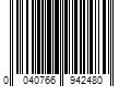 Barcode Image for UPC code 0040766942480