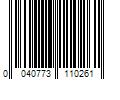 Barcode Image for UPC code 0040773110261