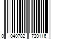 Barcode Image for UPC code 0040782720116