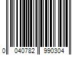 Barcode Image for UPC code 0040782990304