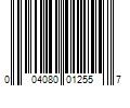 Barcode Image for UPC code 004080012557