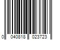 Barcode Image for UPC code 0040818023723