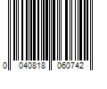 Barcode Image for UPC code 0040818060742