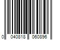 Barcode Image for UPC code 0040818060896