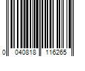 Barcode Image for UPC code 0040818116265