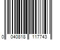 Barcode Image for UPC code 0040818117743