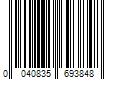 Barcode Image for UPC code 0040835693848