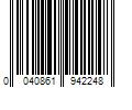 Barcode Image for UPC code 0040861942248