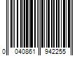 Barcode Image for UPC code 0040861942255