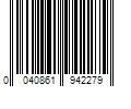 Barcode Image for UPC code 0040861942279