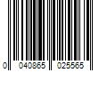 Barcode Image for UPC code 0040865025565