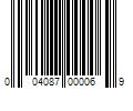 Barcode Image for UPC code 004087000069