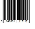 Barcode Image for UPC code 0040901117117