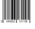 Barcode Image for UPC code 0040933131105