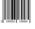 Barcode Image for UPC code 0040933139484