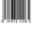 Barcode Image for UPC code 0040933142965