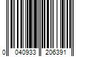 Barcode Image for UPC code 0040933206391