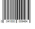 Barcode Image for UPC code 0041000009464