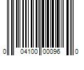 Barcode Image for UPC code 004100000960