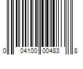 Barcode Image for UPC code 004100004838