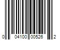 Barcode Image for UPC code 004100005262