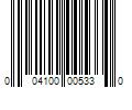 Barcode Image for UPC code 004100005330