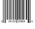 Barcode Image for UPC code 004100005644