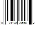 Barcode Image for UPC code 004100005682