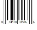 Barcode Image for UPC code 004100005866