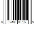 Barcode Image for UPC code 004100007853