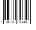 Barcode Image for UPC code 0041000366406