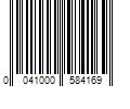 Barcode Image for UPC code 0041000584169