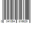 Barcode Image for UPC code 0041054816629